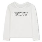 Camiseta de manga comprida DKNY 
                    GIRL