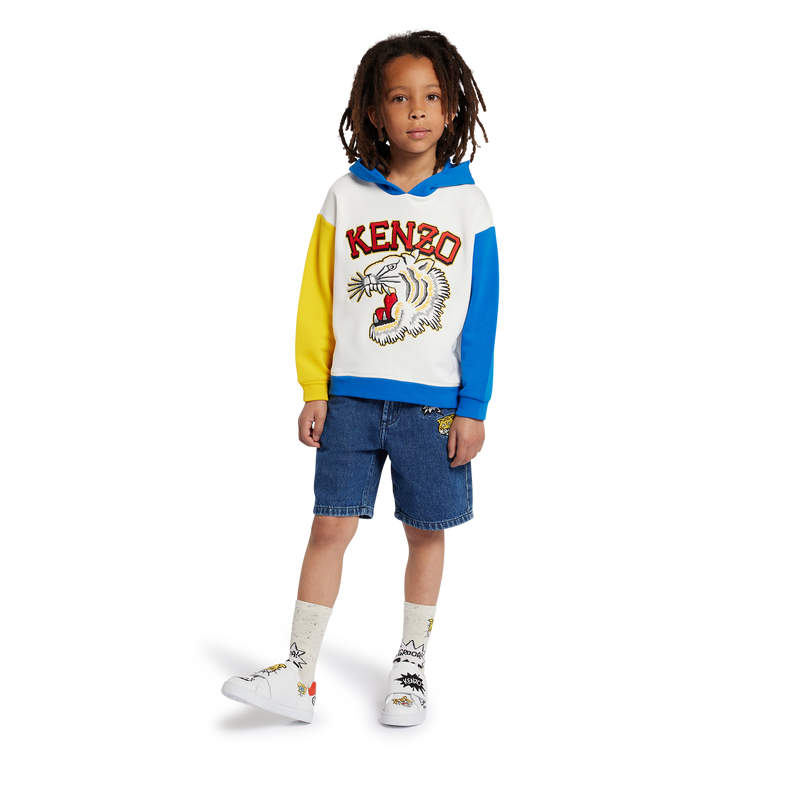 Sweatshirt moletão de algodão KENZO KIDS 
                    BOY
