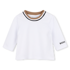 Conjunto de macac&atilde;o e camiseta BOSS 
                    BOY