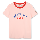 Camiseta de mangas curtas KIDS AROUND 
                    GIRL