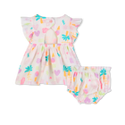Conjunto de vestido e calcinha BILLIEBLUSH 
                    GIRL
