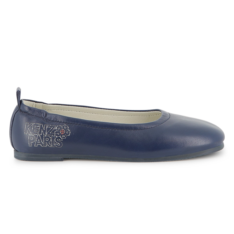 Bailarina de couro de cabra KENZO KIDS 
                    GIRL