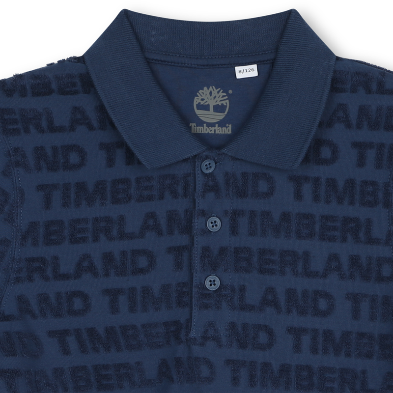 Polo de manga curta em felpa TIMBERLAND 
                    BOY