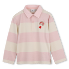 Polo de mangas longas KIDS AROUND 
                    GIRL