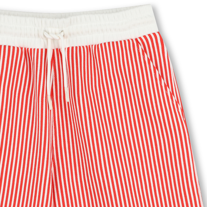 Bermudas de algod&atilde;o &agrave;s riscas KENZO KIDS 
                        BOY