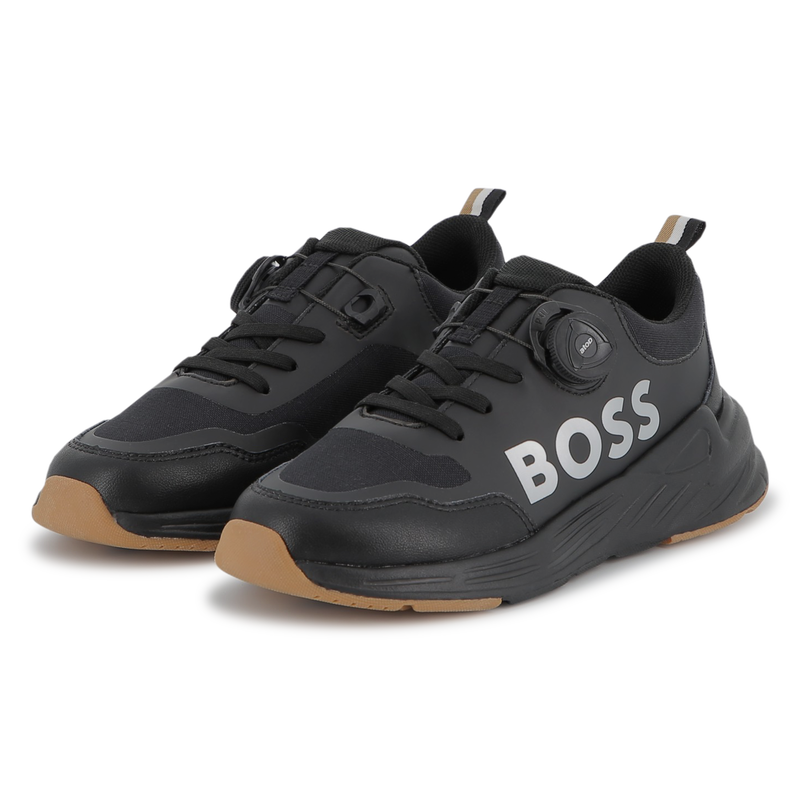 Tênis com cadarços elásticos BOSS 
                    BOY