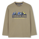 T-shirt de manga comprida em jersey TIMBERLAND 
                    BOY