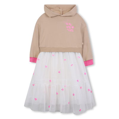 Vestido bimaterial BILLIEBLUSH GIRL