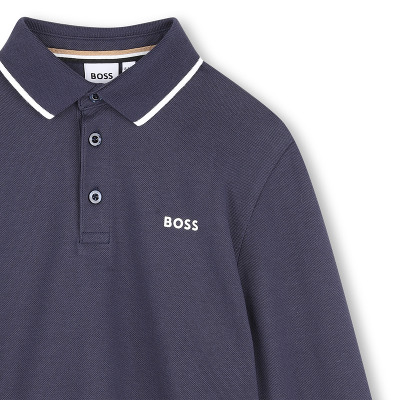 Polo de mangas longas BOSS 
                        BOY