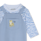 T-shirt e jardineiras algod&atilde;o KENZO KIDS 
                    BOY