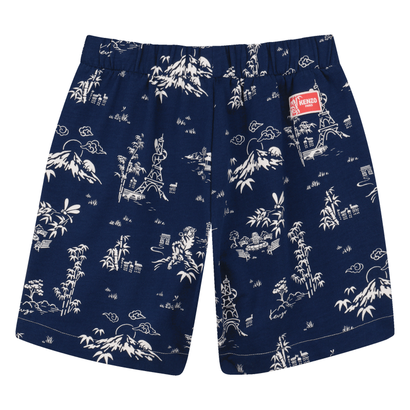 Cal&ccedil;&otilde;es de bermuda fleece KENZO KIDS 
                        BOY