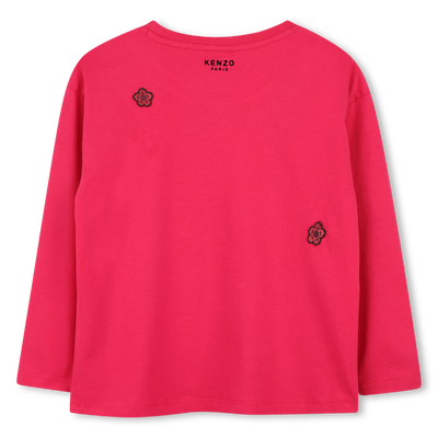 Camiseta de manga comprida KENZO KIDS GIRL