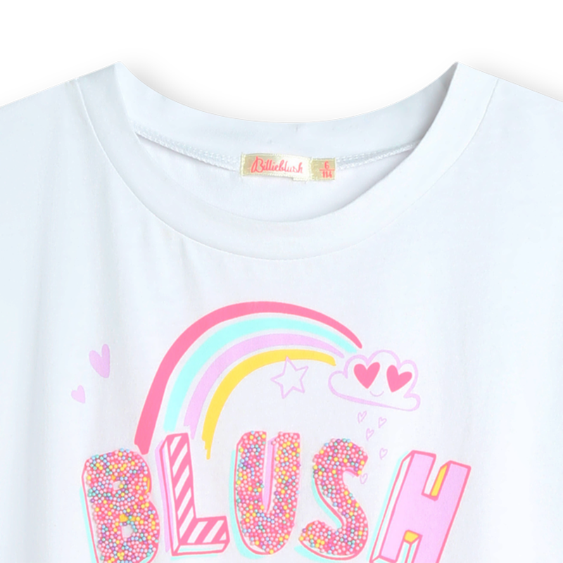 Vestido sem mangas bimatéria BILLIEBLUSH 
                    GIRL