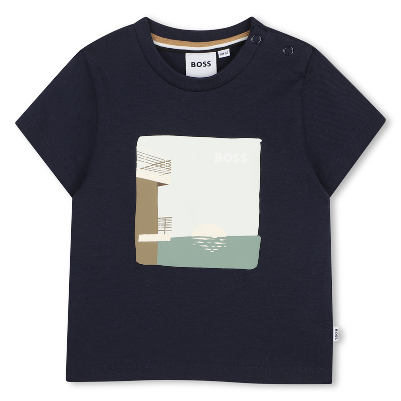 T-SHIRT DE MANGA CURTA BOSS 
                        BOY