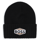Conjunto de gorro e luvas BOSS 
                    MENINO