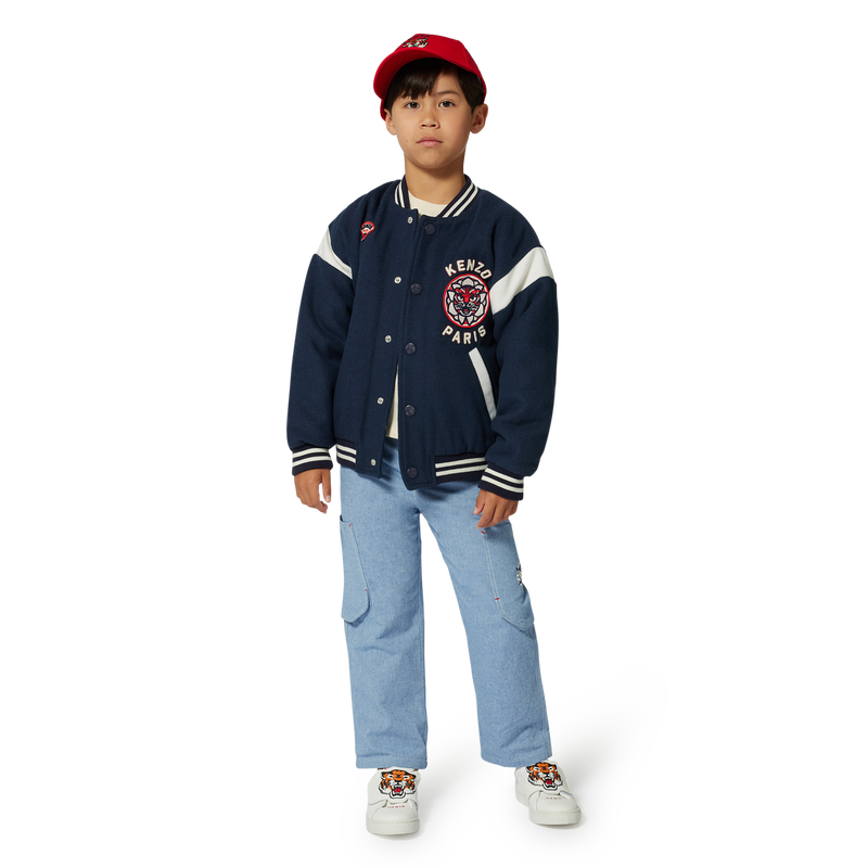 Cotton trousers with pockets KENZO KIDS 
                    BOY