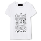 T-shirt com estampa KARL LAGERFELD KIDS 
                    GIRL