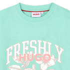 T-shirt de manga curta HUGO 
                    GIRL