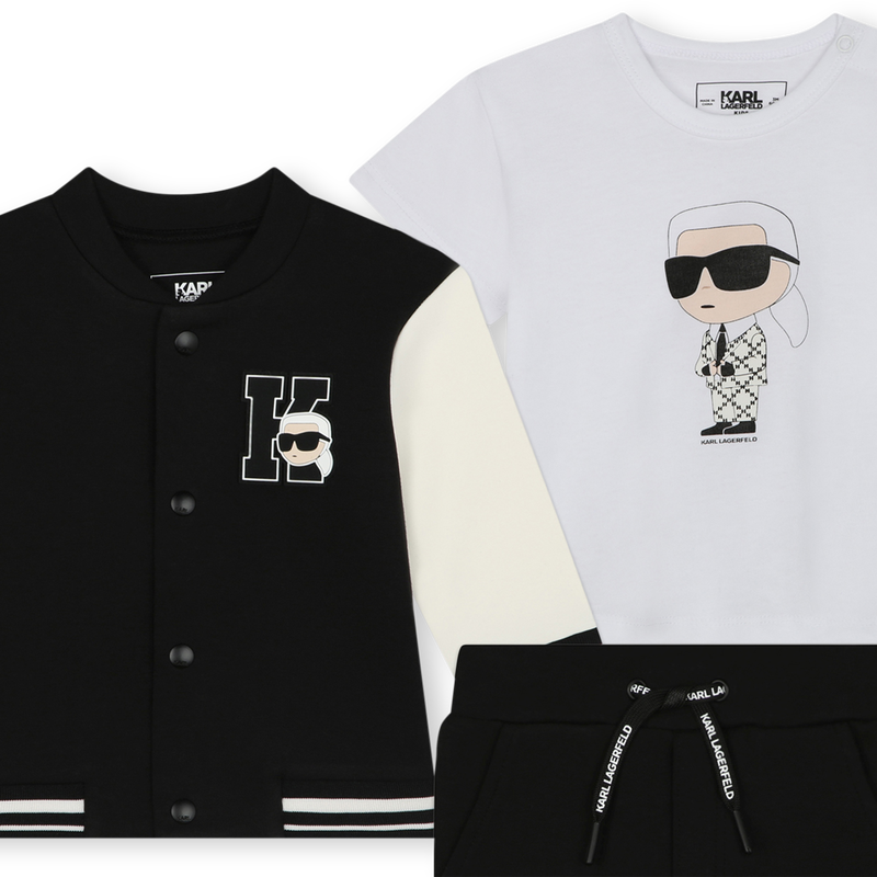 Three-Piece Tracksuit KARL LAGERFELD KIDS 
                    BOY