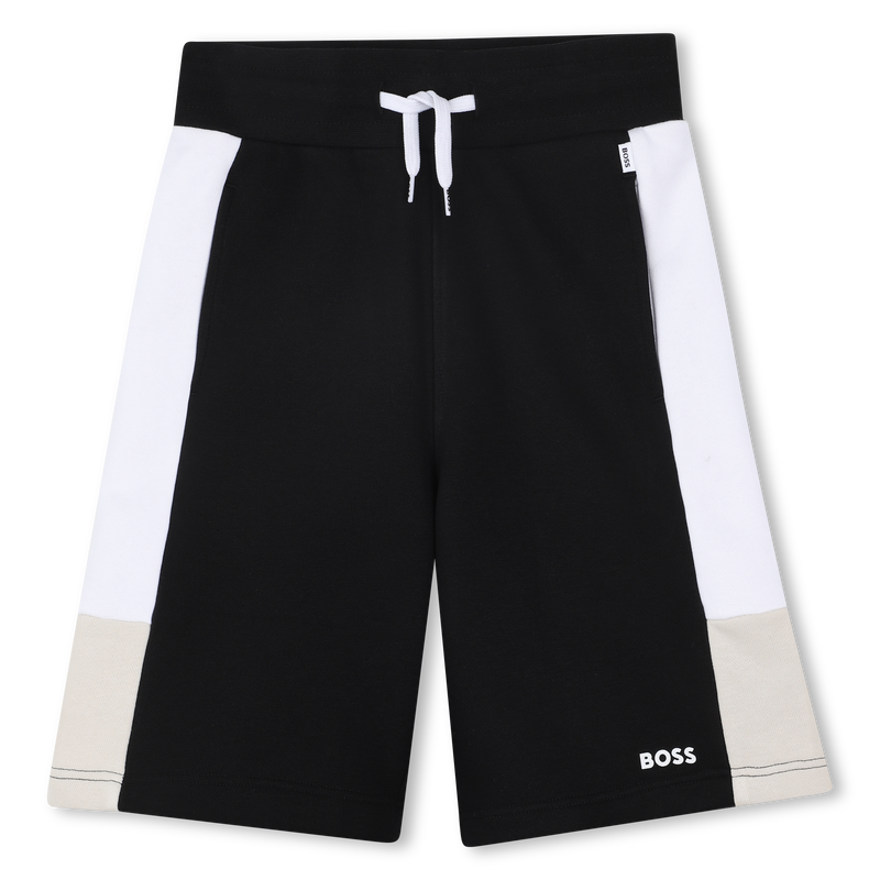Bermudas de jogging tricolores BOSS 
                        BOY
