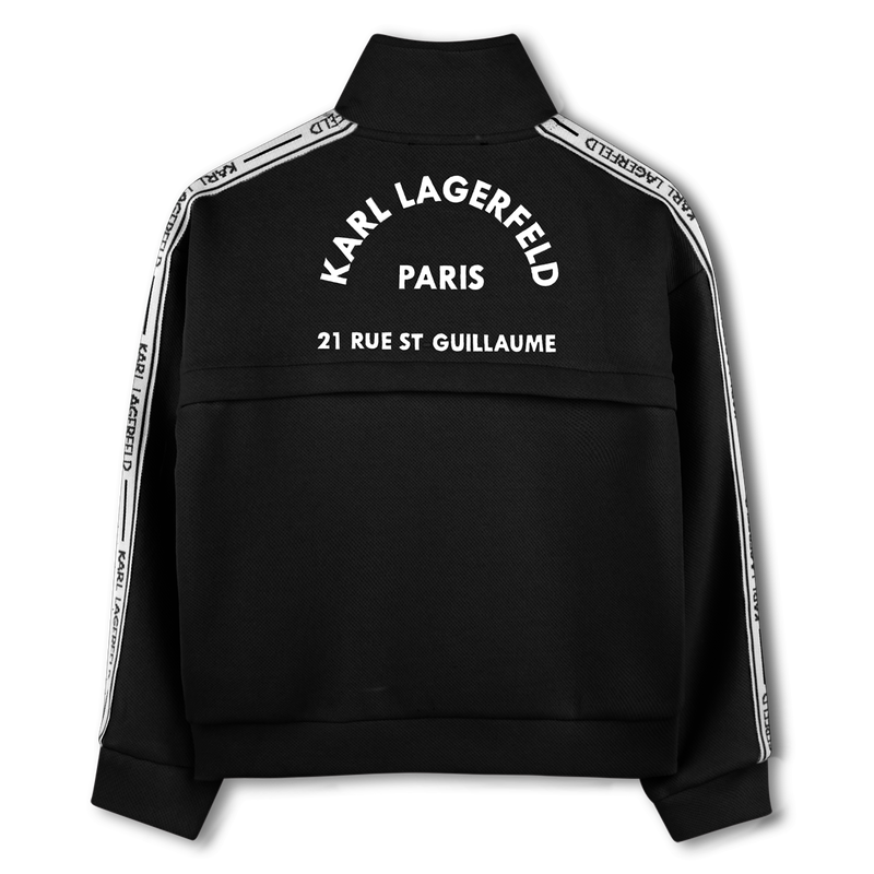 Elasticated-waist sweatshirt KARL LAGERFELD KIDS 
                    GIRL