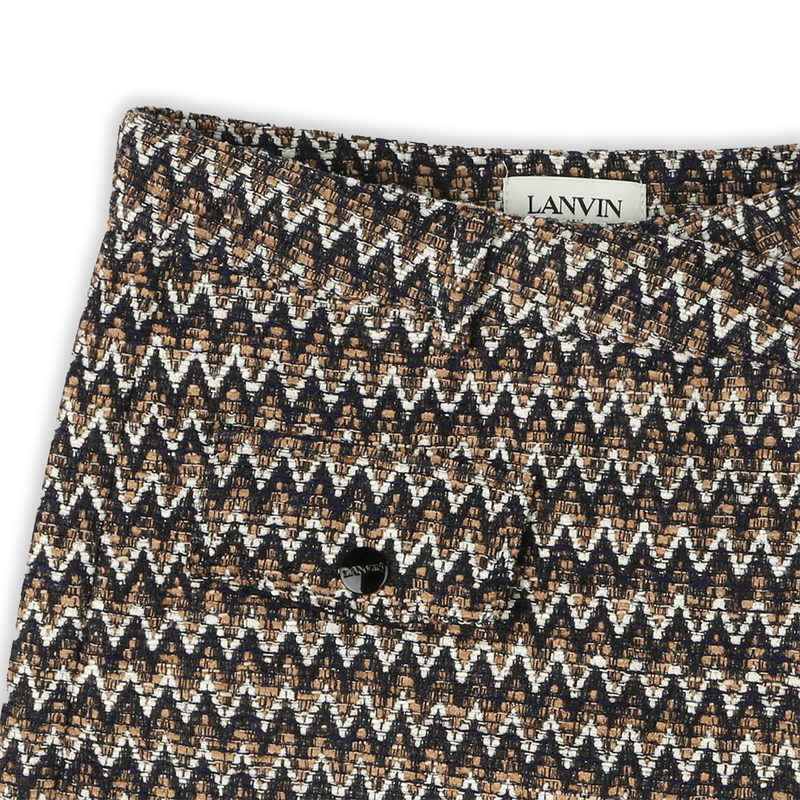 Saia de shorts envolvente LANVIN 
                        GIRL