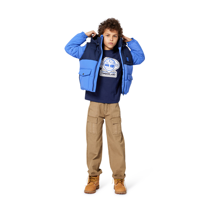 Calças de algodão TIMBERLAND 
                    BOY