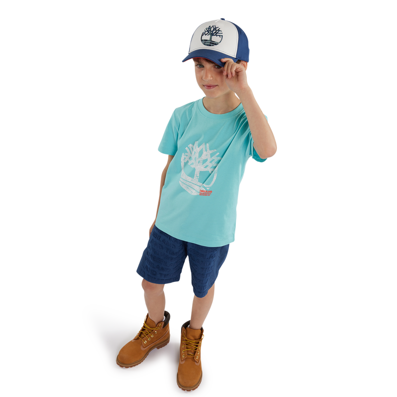 Bermuda de felpa jacquard TIMBERLAND 
                    BOY
