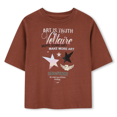 Camiseta de mangas curtas ZADIG & VOLTAIRE GIRL
