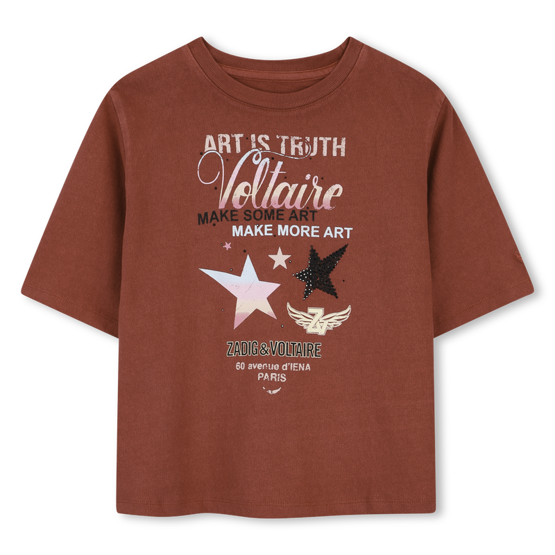 Camiseta de mangas curtas ZADIG & VOLTAIRE 
                        GIRL