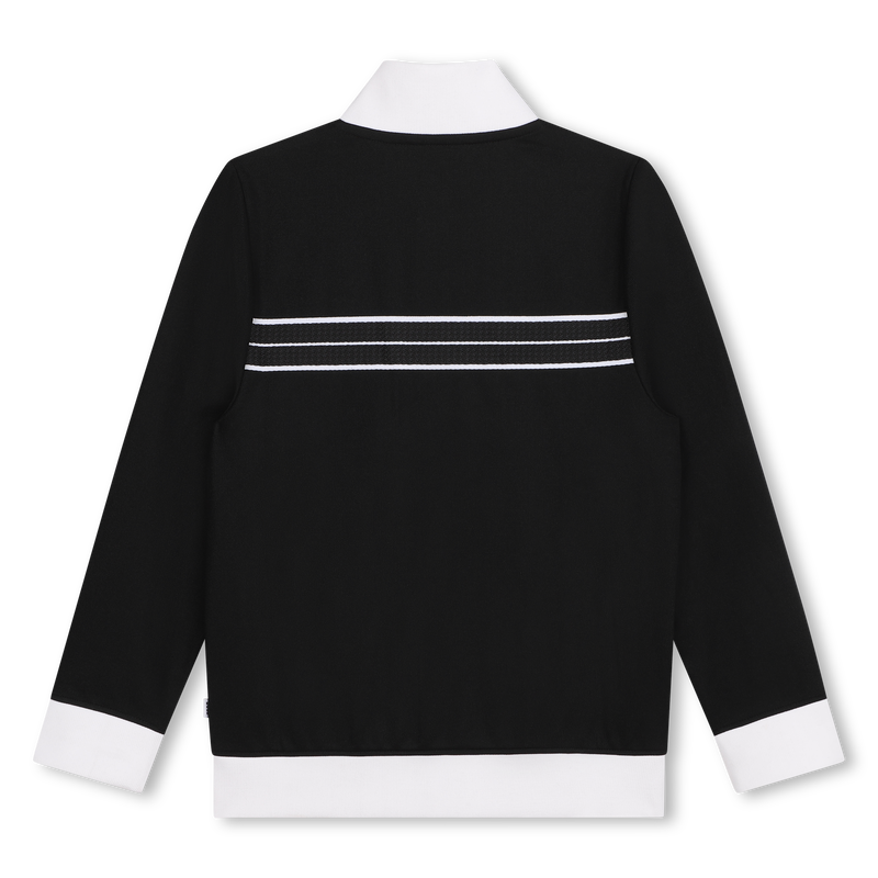 Cardig&atilde; de jogging com fecho BOSS 
                        BOY