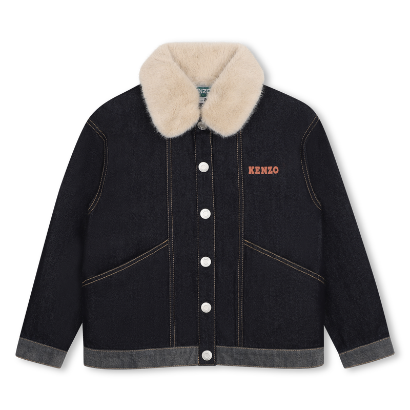 Casaco de denim KENZO KIDS 
                        GIRL