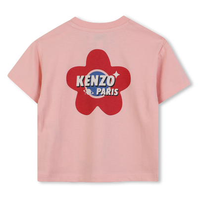 T-shirt de manga curta KENZO KIDS GIRL