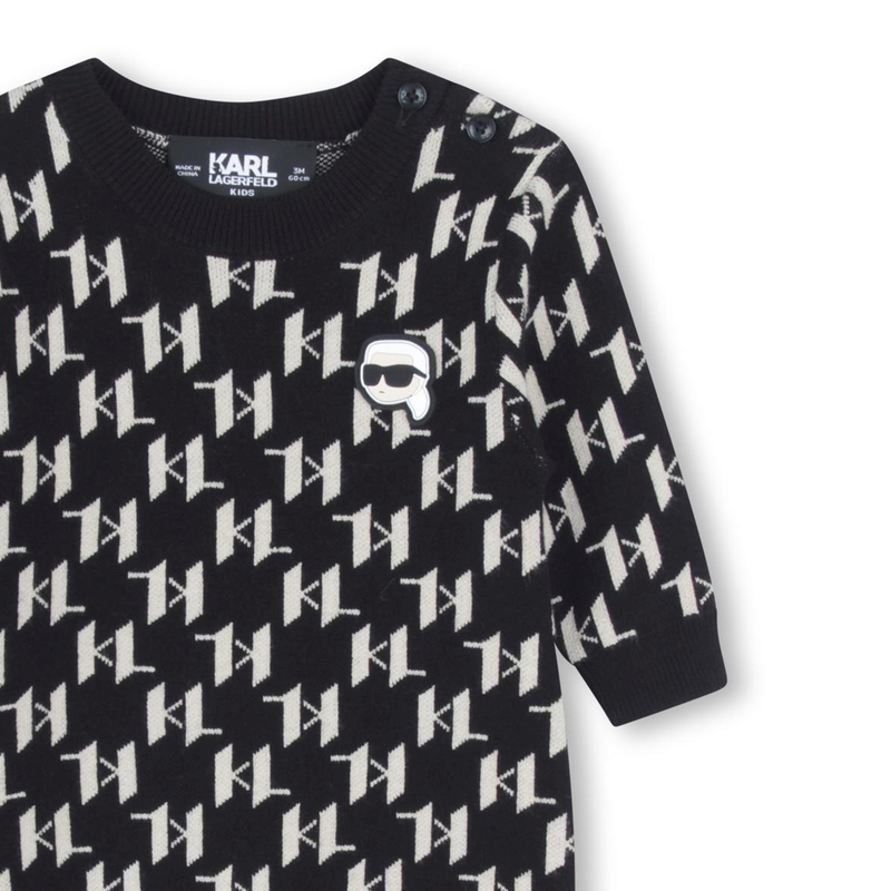 Macacão de malha KARL LAGERFELD KIDS 
                    BOY