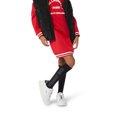 Sapatilhas em pele KARL LAGERFELD KIDS BOY