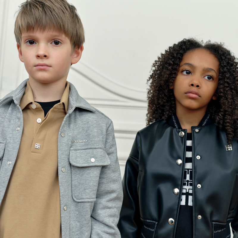 Blusão bomber com botões GIVENCHY 
                    GIRL