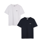 Lote de 2 t-shirts de algod&atilde;o BOSS 
                    BOY