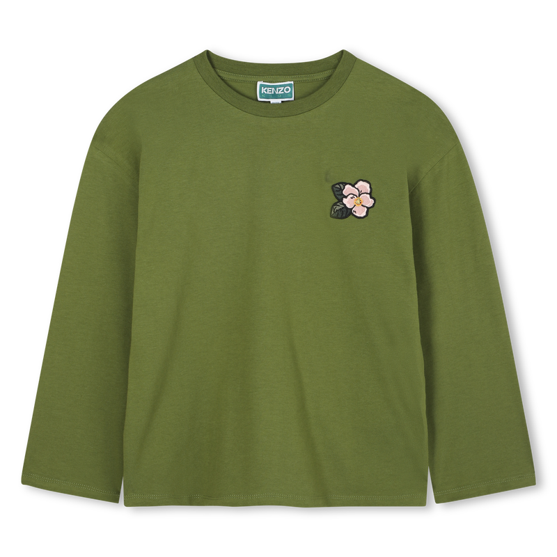 Camiseta de manga comprida KENZO KIDS 
                    GIRL