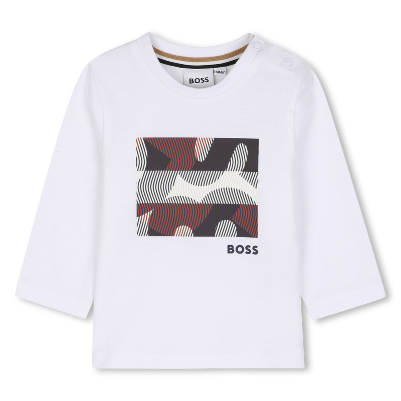 Camiseta de manga longa BOSS 
                        BOY