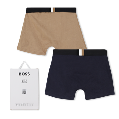 Pack de 2 cuecas boxer jersey BOSS BOY