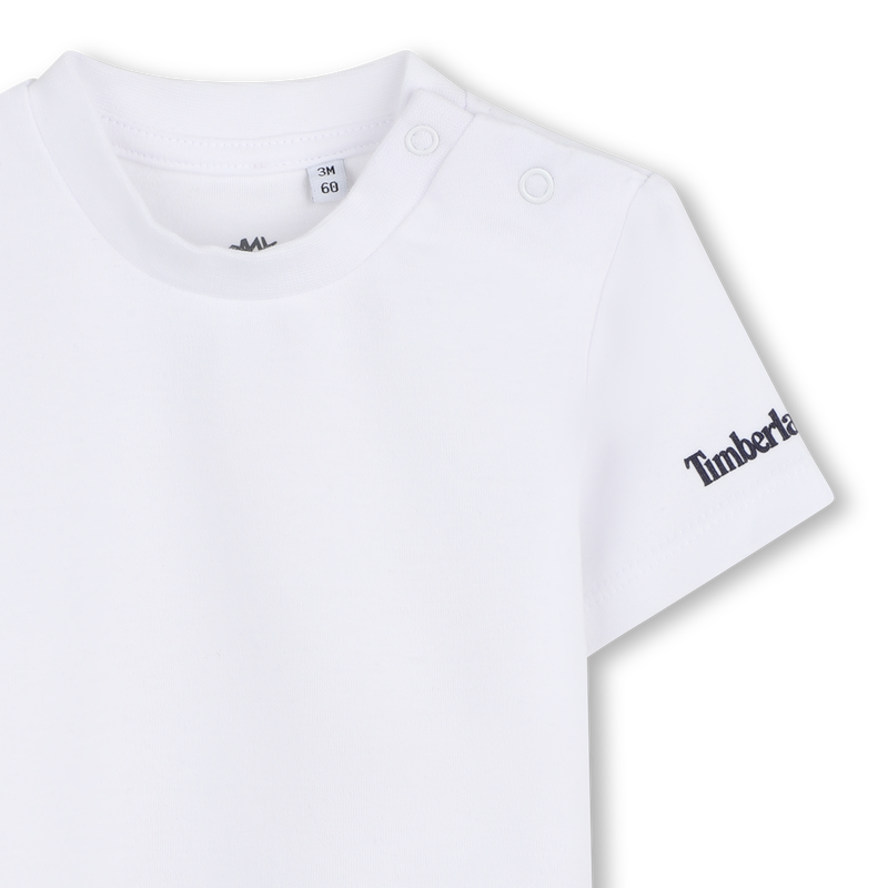 CONJUNTO DE MACAC&Otilde;ES E T-SHIRTS TIMBERLAND 
                        BOY