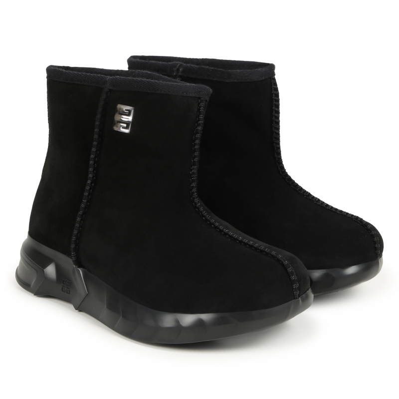 Shearling Ankle Boots GIVENCHY 
                    BOY
