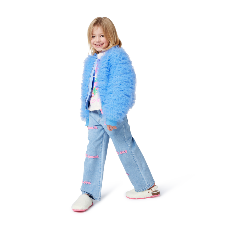 Calças de ganga bordadas BILLIEBLUSH 
                    GIRL