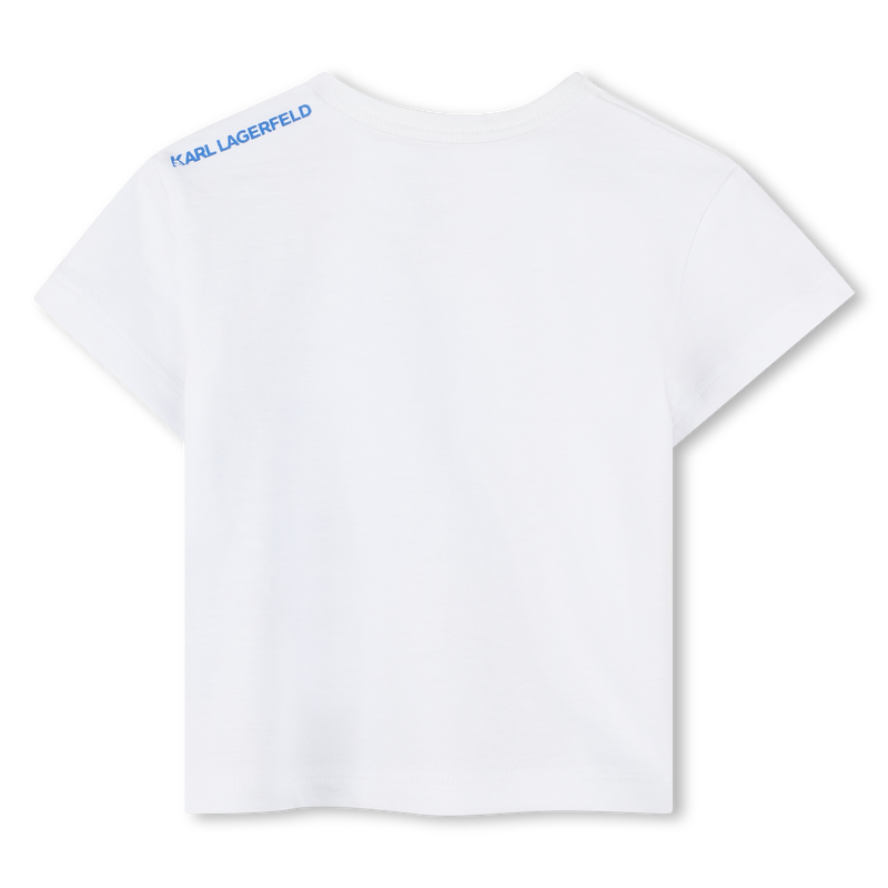 Shorts and T-shirt set KARL LAGERFELD KIDS 
                    BOY