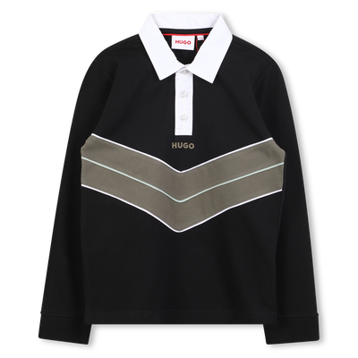 Camisa p&oacute;lo de manga comprida HUGO BOY