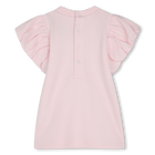 Vestido manga curta em algod&atilde;o MARC JACOBS 
                    UNISEX