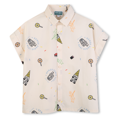 CAMISA DE MANGA CURTA KENZO KIDS BOY