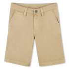 Cal&ccedil;&atilde;o bermuda de sarja TIMBERLAND 
                    BOY