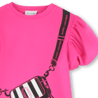 Vestido forrado de manga curta MARC JACOBS 
                    GIRL