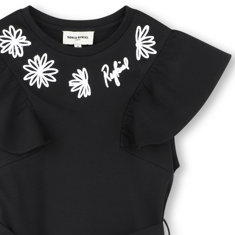 Vestido de manga curta SONIA RYKIEL 
                        GIRL